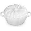 LE CREUSET Mini Cocotte Zucca 350 ml Bianco