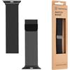 TACTICAL CINTURINO 333 LOOP MAGNETIC PER APPLE WATCH 1-2-3-4-5-6-7-8-9 SE 38-40-41mm BLACK