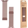 TACTICAL CINTURINO 355 LOOP MAGNETIC PER APPLE WATCH 1-2-3-4-5-6-7-8-9-10-11 SE ULTRA 1-2-3 42-44-45-49mm ROSA