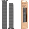 TACTICAL CINTURINO 725 LOOP LEATHER PER APPLE WATCH 1-2-3-4-5-6-7-8-9 SE 38-40-41mm GREY
