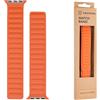 TACTICAL CINTURINO 731 LOOP LEATHER PER APPLE WATCH 1-2-3-4-5-6-7-8-9 SE 38-40-41mm ORANGE