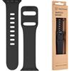 TACTICAL CINTURINO 789 SILICONE PER APPLE WATCH 1-2-3-4-5-6-7-8-9 SE 38-40-41mm BLACK