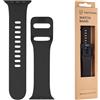 TACTICAL CINTURINO 794 SILICONE PER APPLE WATCH 1-2-3-4-5-6-7-8-9-10-11 SE ULTRA 1-2-3 42-44-45-49mm BLACK