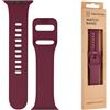 TACTICAL CINTURINO 798 SILICONE PER APPLE WATCH 1-2-3-4-5-6-7-8-9-10-11 SE ULTRA 1-2-3 42-44-45-49mm WINE RED