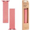 TACTICAL CINTURINO L 752 BRAIDED STRING PER APPLE WATCH 1-2-3-4-5-6-7-8-9 SE 38-40-41mm ROSA