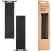 TACTICAL CINTURINO M 754S BRAIDED STRING PER APPLE WATCH 1-2-3-4-5-6-7-8-9 SE 38-40-41mm BLACK