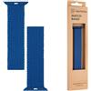 TACTICAL CINTURINO M 755 BRAIDED STRING PER APPLE WATCH 1-2-3-4-5-6-7-8-9 SE 38-40-41mm BLU