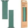 TACTICAL CINTURINO XL 766 BRAIDED STRING PER APPLE WATCH 1-2-3-4-5-6-7-8-9 SE 38-40-41mm VERDE