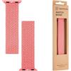 TACTICAL CINTURINO XL 767 BRAIDED STRING PER APPLE WATCH 1-2-3-4-5-6-7-8-9 SE 38-40-41mm ROSA