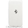 FERRARI CUSTODIA ORIGINALE BOOK-FLIP BOOK PER SAMSUNG GALAXY S4 I9500 - I9505 WHITE