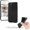 MAXY CUSTODIA F-CASE TPU SILICONE FEBER COVER CASE PER SAMSUNG GALAXY J4+ PLUS (2018) CARBON BLACK