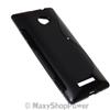 MAXY SSYL CUSTODIA TPU SILICONE COVER CASE PER HTC 8X BLACK