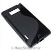MAXY SSYL CUSTODIA TPU SILICONE COVER CASE PER LG OPTIMUS L7 P700 BLACK