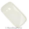 MAXY SSYL CUSTODIA TPU SILICONE COVER CASE PER SAMSUNG GALAXY YOUNG S6310 TRASPARENTE