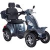 Scooter Elettrico Z-TECH ZT-15-Q FASTER 4 Ruote per Disabili e Anziani Batteria Litio -Grigio