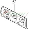Makita SET PIASTRA TAMBURO PER KP0800 PIALLA MAKITA 187679-5