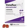 Marco Viti Venaflux Viti - Compresse, Integratore per la Circolazione, con Diosmina, Allevia i Fastidi Circolatori, Ippocastano e Centella, 30 Compresse da 80 mg
