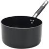 AGNELLI Casseruola Alta 1 Manico Antiaderente 3mm Al-Black