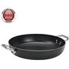AGNELLI Padella Bassa Antiaderente 3mm Al-Black