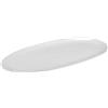 LE COQ PORCELAINE Aphros vassoio ovale bianco lucido / matt cm 30x15,5 (minimo 6 pezzi)