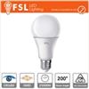 FSL Lampadina Goccia LED A60 - 11W 4000K BIANCO NATURALE E27 CRI80 1080LM 200° 60x112mm