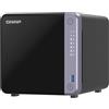 QNAP TS-432X-4G server NAS e di archiviazione Tower Alpine Alpine AL-524 4 GB DDR4 QNAP QTS Nero