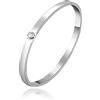 Brosway Bracciale Rigido Donna In Acciaio, Bracciale Donna Collezione With You - BWY11