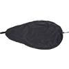 DEWIN Copripozzetto, Nero Universale Copripozzetto per Kayak, Copertura per Pozzetto per Canoa Accessorio per Kayak (S 91X58cm)