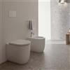 IDEAL STANDARD Sanitari filo muro Ideal Standard Blend Curve vaso AquaBlade bidet e coprivaso rallentato Coprivaso Avvolgente Rallentato