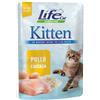 LifeCat Natural per Gatti Kitten da 70 gr Gusto Pollo