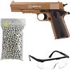 Cybergun Pacchetto Softair Colt M1911 A1 hpa Metal Tan