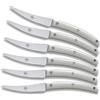 BERTI SET DI 6 COLTELLI BISTECCA, CONVIVIO NOVO AVORIO