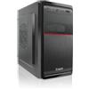 GielleService CASE TOOQ Slim MATX TQC-4745DU3C-B Micro ATX Mini Tower Alimentatore 500W