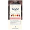 Phyto COLOR KIT 4,77 CASTANO MARRONE INTENSO 1 LATTE 50 ML + 1 CREMA 50 ML + 1 MASCHERA 12 ML