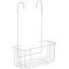 TATAY Porta Sapone per Doccia Appendino Doccia 100% Inossidabile | Resiste Umidità e Corrosione | Installazione Facile Senza Fori | Design Moderno | Pulizia Facile | 28 x 12,5 x 39 cm - Bianco