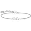 Thomas Sabo Bracciale con ciondolo a forma di infinito in argento sterling 925 A2161