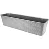 VERDENIA AKCESORIA OGRODOWE Accessorio per piante, Grigio, 60x17x15cm