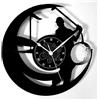 Instant Karma Clocks ➤ Golf ➤ Orologio da Parete Sport Pallina Club Campo No Ticchettio ⌀30cm Nero
