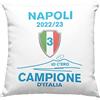 Vulfire Napoli federa per cuscino regalo Tifoso originale Idee Regali per lui e per lei, pillow bianco sportivo calcio uomo donna - senza Imbottitura (40_x_40_cm, Bianco)