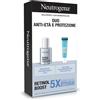 JOHNSON & JOHNSON SpA Neutrogena Cofanetto Anti-Età e Protezione, Retinol Boost + Siero Notte Intenso 30ml + Hydro Boost Fluido Idratante SPF 50 15ml - Trattamento Anti-Age e Protezione Solare