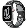 Gulemfy Cinturino Compatibile per Apple Watch 44mm 42mm 45mm 46mm 49mm 38mm 40mm 41mm, Sportiva Cinturini Silicone e Traspirante per iWatch Series 11 SE 10 9 8 7 6 5 4 Ultra