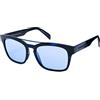 Italia Independent 0914-DHA-022 Occhiali da sole, Nero/Blu, 54 Uomo