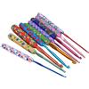 JTLB Clover - Set di uncinetti 17 × 5 × 2, 9 pezzi, con manici ergonomici, aghi, accessori fai da te per donne, JTLB5ig81sa9r6