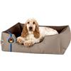BedDog® Lupi Letto per Cane/Gatto Cuccia S Fino a XXXL, 24 Colori a Scelta, Cuscino per Cane, Divano per Cane, Cestino per Cane, Beige/Marrone M