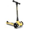 Scoot & Ride Highwaykick 96358 - Monopattino a 3 LED, in plastica/metallo, dimensioni: ca. 55 x 15 x 24 cm, colore: Giallo