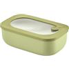 Guzzini - Kitchen Active Design, STORE&MORE BIO, Contenitore Ermetico Rettangolare per Frigo/Freezer/Microonde - Verde Avocado, 20 x12 x h7cm | 900 ml - 171001253