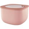 Guzzini - Kitchen Active Design, STORE&MORE BIO, Contenitore Ermetico Alto per Frigo/Freezer/Microonde (L) - Rosa Fiori di Pesco, 19,5 x 19,5 x h12,3 cm | 2800 cc - 170724251