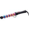 GAMMAPIU' Ferro Arricciacapelli Professionale Iron Bubble Rainbow, Onde Larghe e Strette, Puntale Anticalore, Effetto Mosso a Lungo, Riscaldamento Rapido, Riduce l'Elettrostaticità, Styling, 33 mm