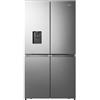 HISENSE Frigorifero 4 Porte RQ758N4SWSE Capacità 606 Lt Classe Energetica E Statico