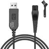 AOGOE 15 V Cavo di ricarica Philips Norelco HQ8505 Serie 3000 5000 7000 Caricatore USB con pennello piccolo